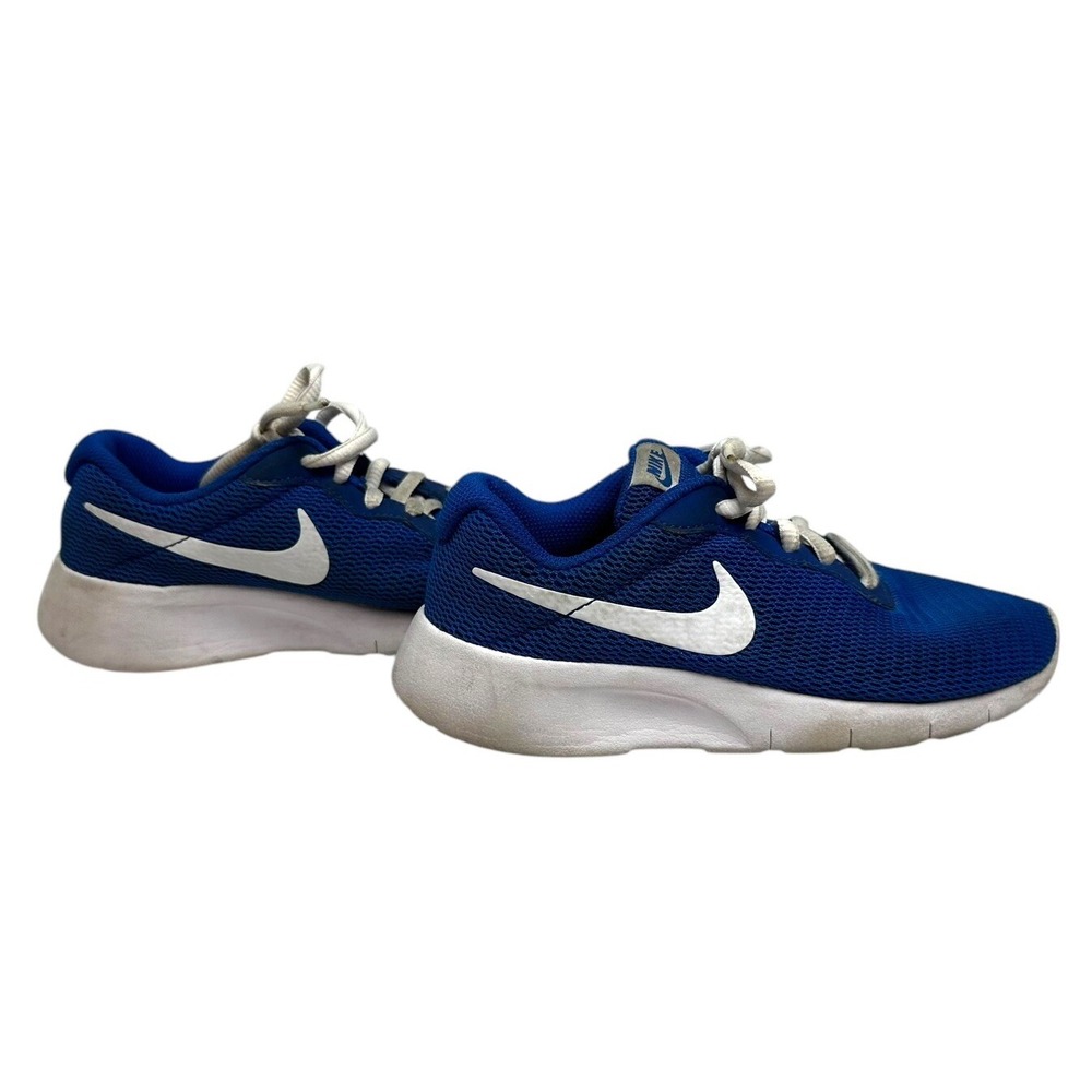 Sneakers‎ NIKE Tanjun Royal Blue White Shoes. Size 1yw Comfort Footbed